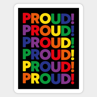 Proud! Sticker